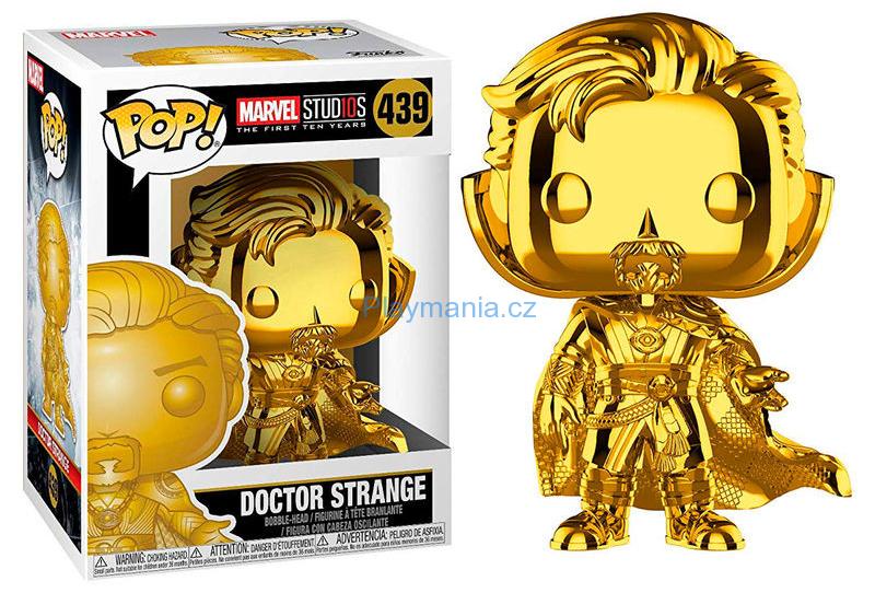 Doctor strange chrome funko pop outlet
