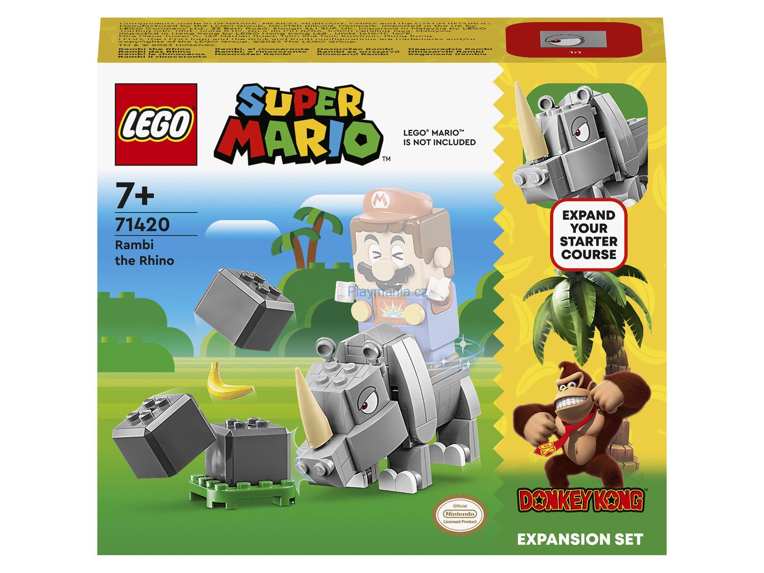 LEGO® Super Mario™ 71420 Nosorožec Rambi– rozšiřující set