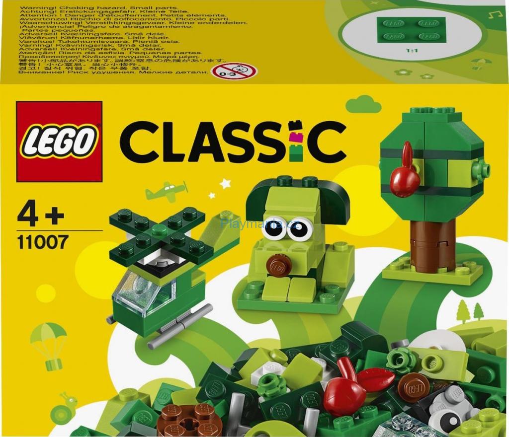 LEGO ® Classic 11007 Zelené kreativní kostičky
