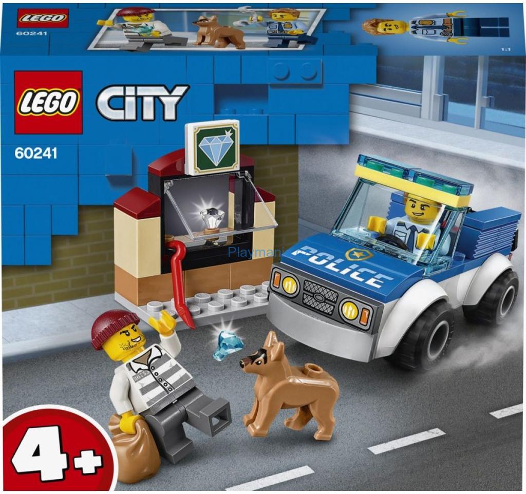 LEGO ® City 60241 Jednotka s policejním psem