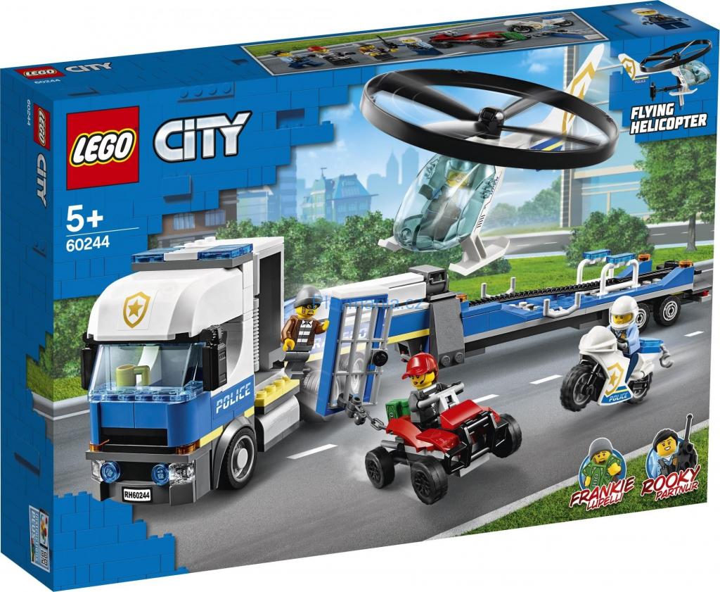 LEGO ® City 60244 Přeprava policejního vrtulníku