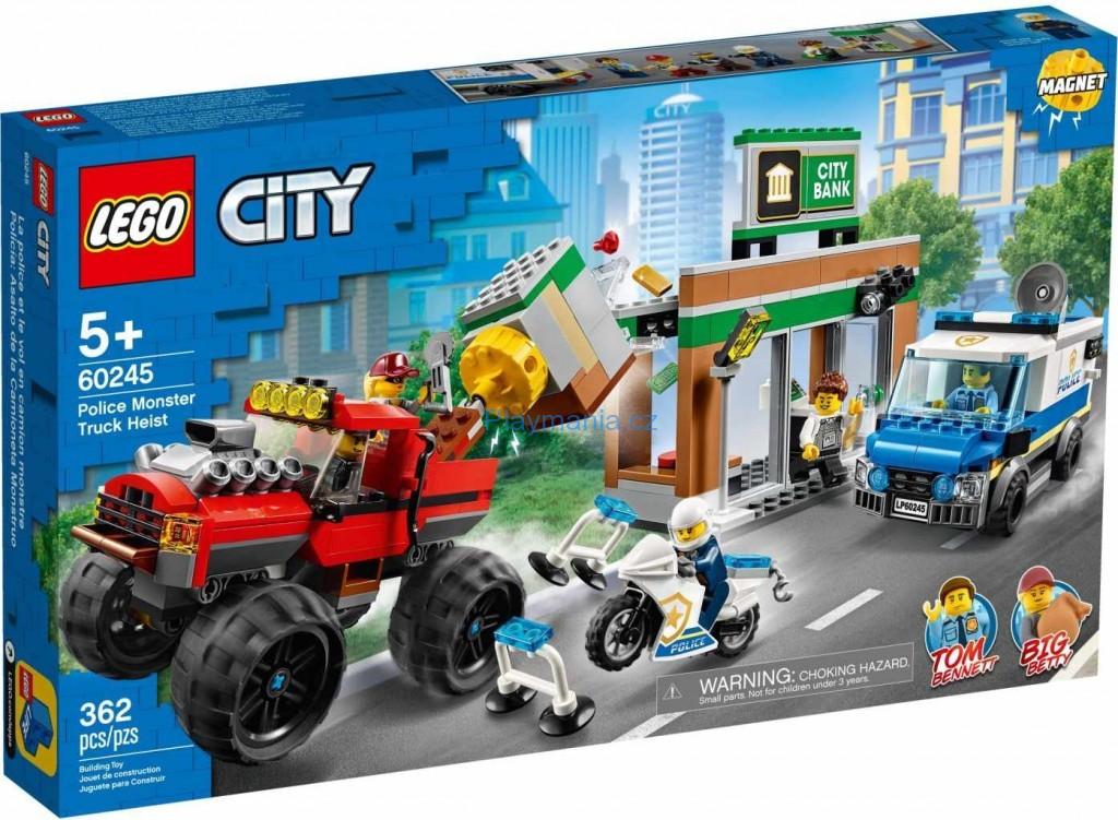 LEGO ® City 60245 Loupež s monster truckem