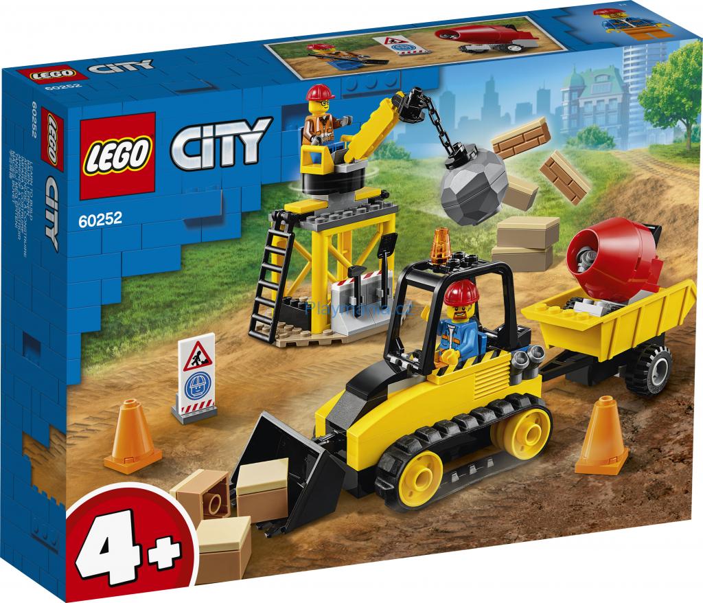 LEGO ® City 60252 Buldozer na staveništi
