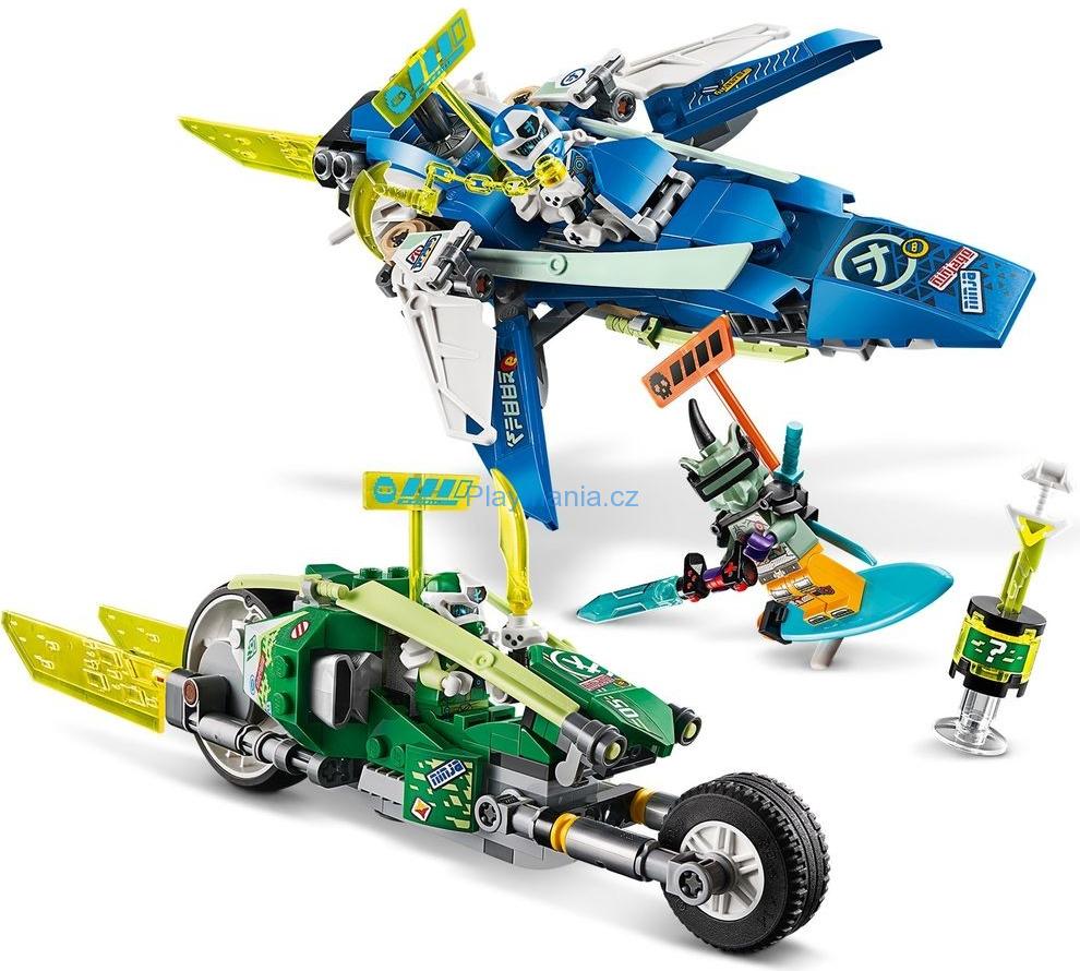 LEGO ® Ninjago 71709 Rychlá jízda s Jayem a Lloydem