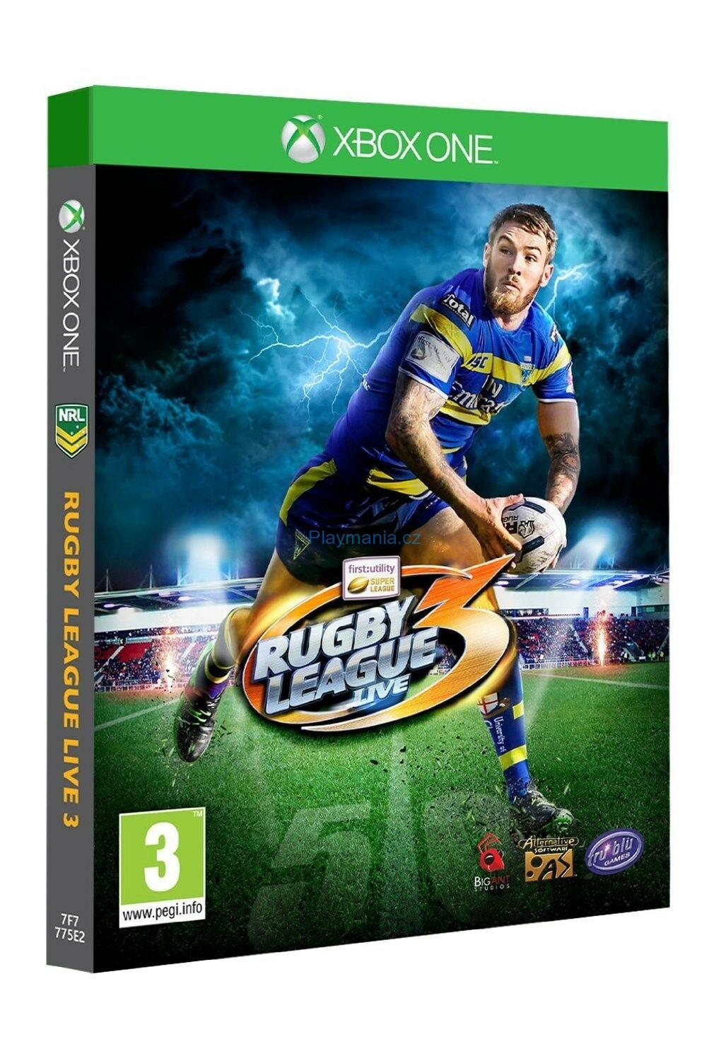 BAZAR XBOX ONE RUGBY LEAGUE LIVE