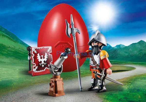 PLAYMOBIL ® 70086 VAJÍČKO RYTÍŘ S KANÓNEM