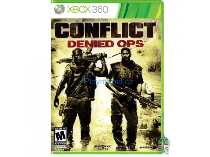 XBOX 360 CONFLICT DENIED OPS