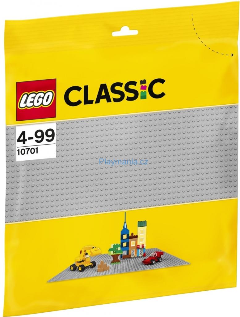 LEGO 10701 základní podložka šedá 38x38 cm