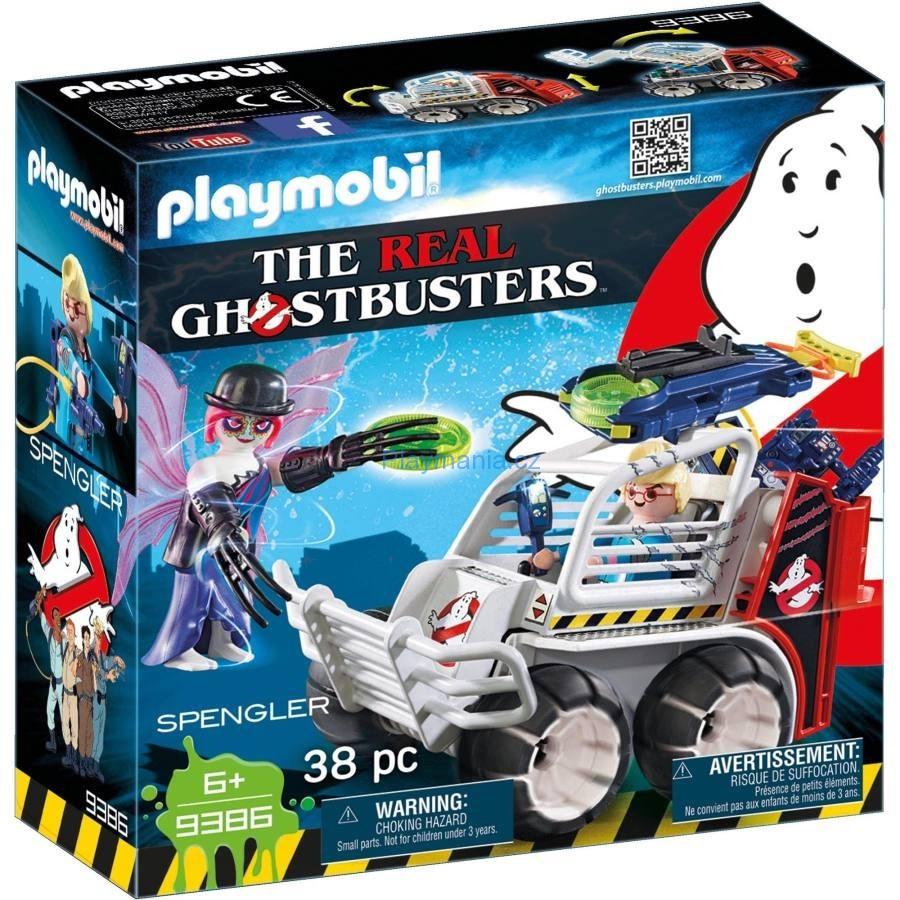 PLAYMOBIL® 9386 The Real Ghostbusters Spengler ve vozidle s klecí