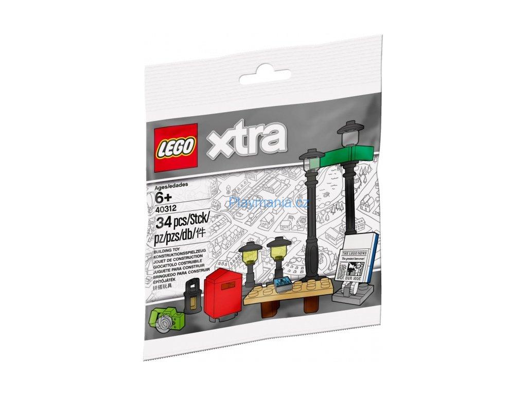 LEGO Xtra 40312 Doplňkové dílky - Pouliční lampy
