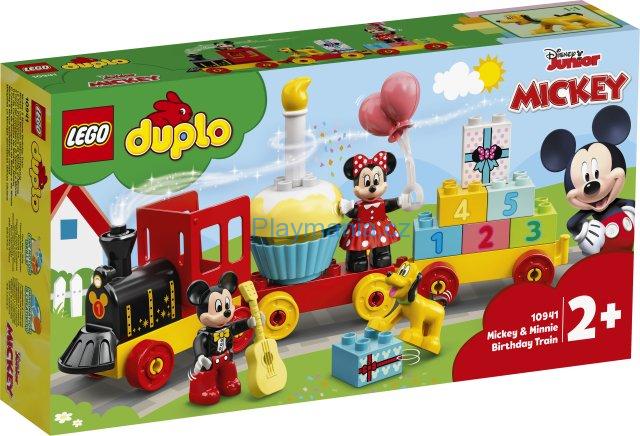 LEGO Duplo 10941 Narozeninový vlak Mickey a Minnie