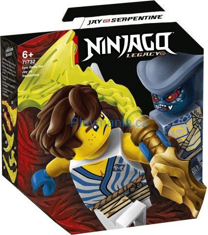 LEGO Ninjago 71732 Epický souboj – Jay vs. Serpentine