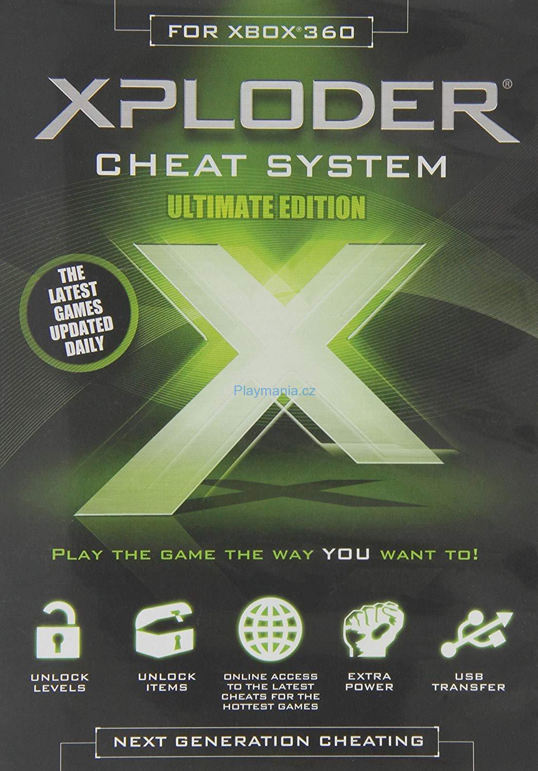 BAZAR XBOX 360 Xploder Cheat System Ultimate Edition 