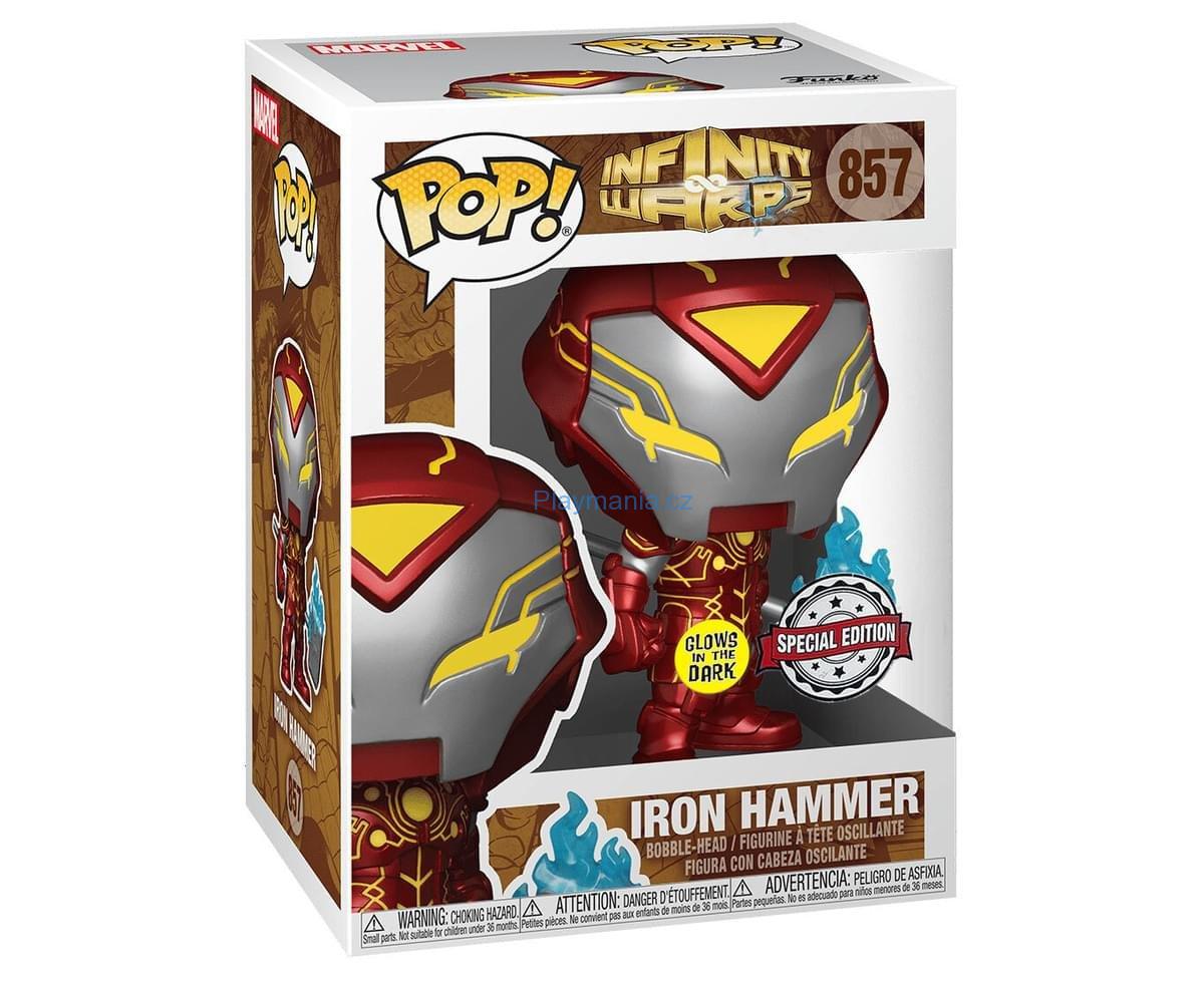 Funko POP Marvel: Infinity Warps- Iron Hammer special edition glows in the dark