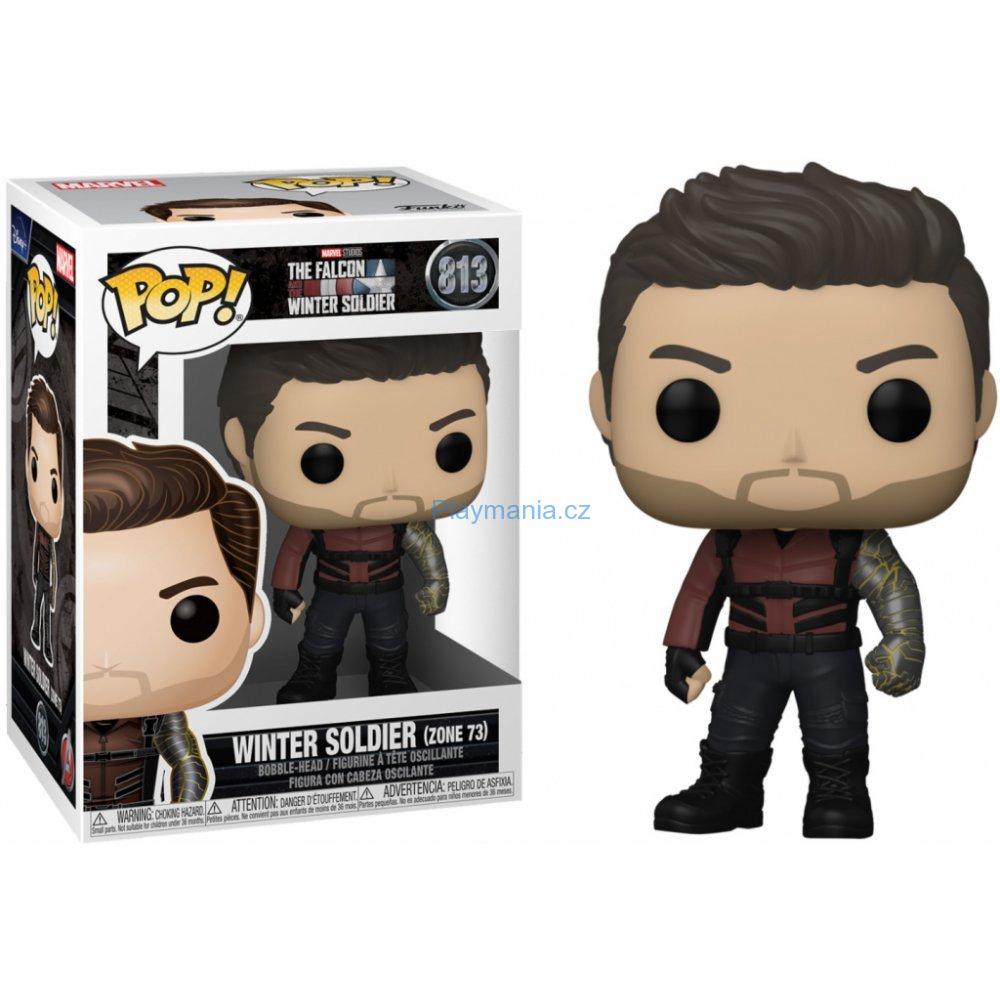 Funko POP The Falcon and The Winter Soldier Winter Soldier Zone 73 Marvel (813)