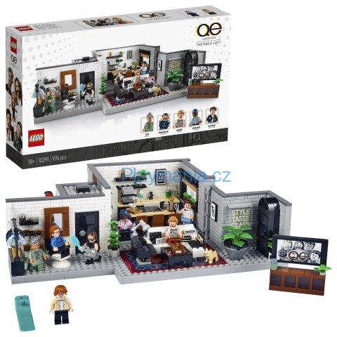 LEGO Creator 10291 Queer tým – byt „Úžo Pětky“