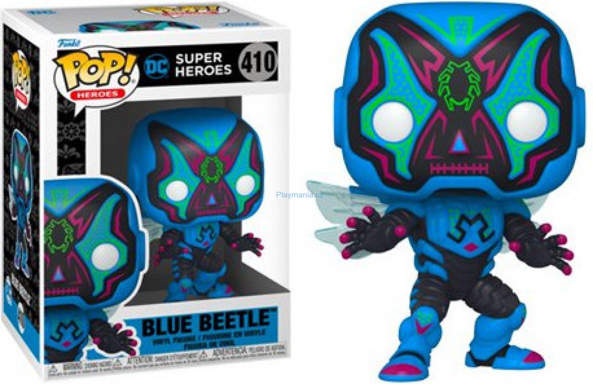 Funko POP! Dia de los DC Heroes Blue Beetle (410)