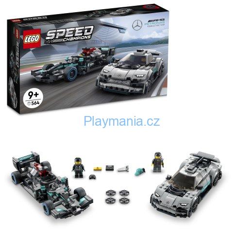 LEGO® Speed Champions 76909 Mercedes-AMG F1 W12 E Performance a Mercedes-AMG Pro