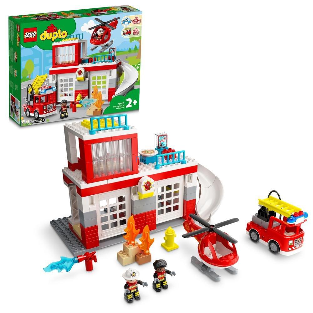 LEGO® DUPLO® Town 10970 Hasičská stanice a vrtulník