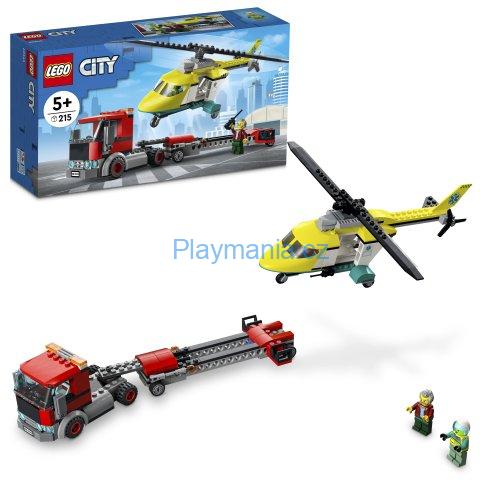 LEGO® City 60343 Přeprava záchranářského vrtulníku