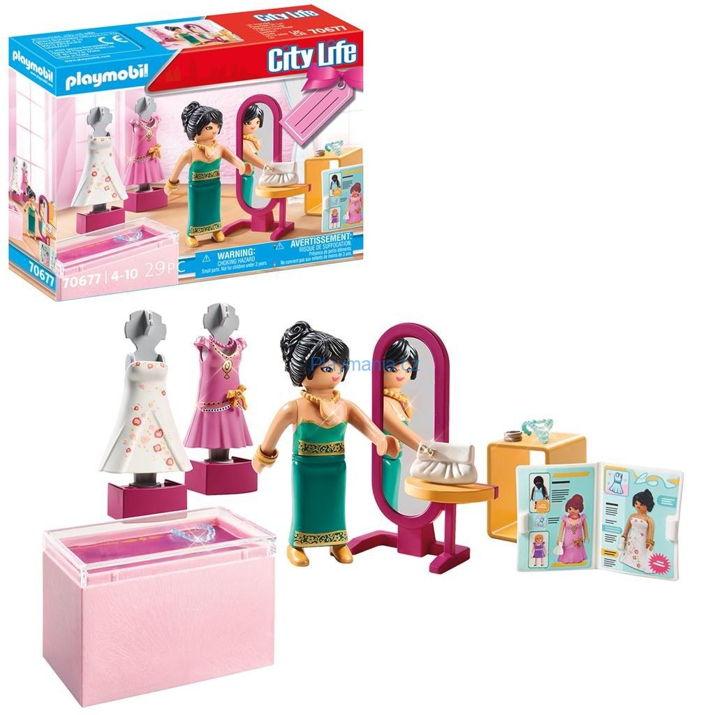 PLAYMOBIL 70677 BUTIK SE SPOLEČENSKOU MÓDOU