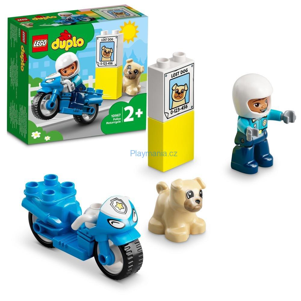 LEGO® DUPLO® Town 10967 Policejní motorka
