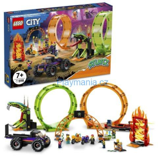 LEGO® City 60339 Kaskadérská dvojitá smyčka