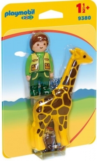 PLAYMOBIL® 9380 Ošetřovatel zvířat se žirafou