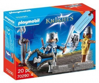Playmobil Knights 70290 Dárkový set "Rytíř s figurínou"