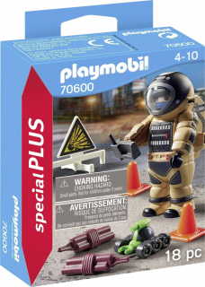 PLAYMOBIL 70600 POLICEJNÍ PYROTECHNIK